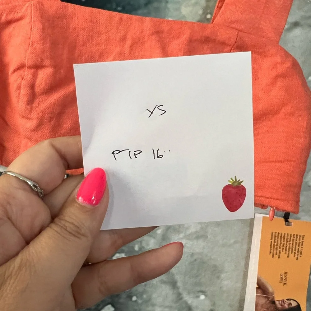 Future Collective | Orange Crop Top - Picture 4 of 5